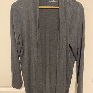 Motherhood Maternity Charcoal Open Front Cardigan